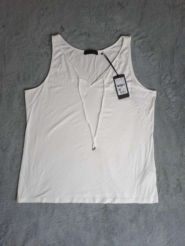 Top, Elena Miro T-shirt for women, sleeveless, V-neck, beautiful and elegant for special events 1