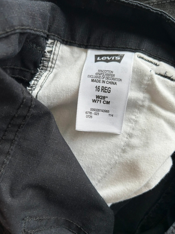 Levi’s navy blue long shorts 5