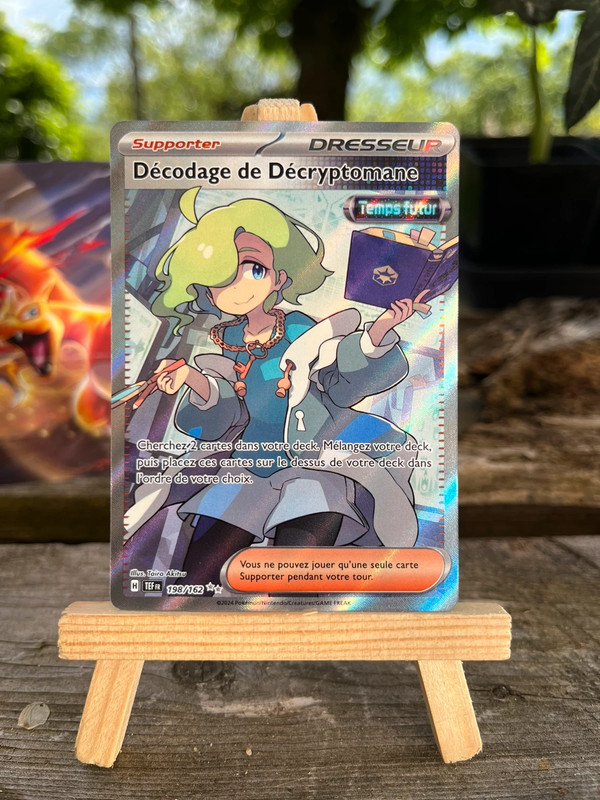 Carte Pokémon décodage de decryptomane 198/162