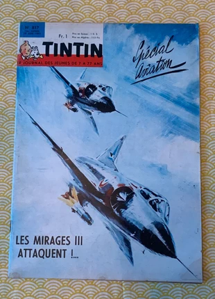 Ancien Journal de Tintin - Numéro 817 - Spécial Aviation - 1964, marke: journal de Tintin, zustand: Sehr gut, 5,00 €, 5,95 € beinhaltet Vinted-Käuferschutz Pro