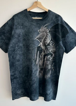 The Mountain Silver Dragon Graphic T-Shirt - Size Large, brand: The Mountain, condition: Very good, size: L, £20.00, £21.70 includes Buyer Protection Pro
