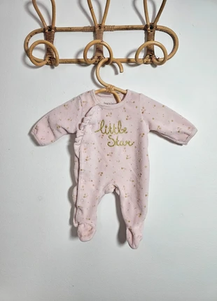 Pyjama en velours - In extenso - 0 mois (49/53)., brand: In Extenso, condizioni: Ottime, taglia: Fino a 1 mese / 50 cm, €1.95, €2.75 include la Protezione acquisti Pro