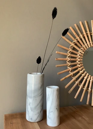 Set marmeren vazen , merk: Vintage, staat: Goed, € 22,95, € 24,80 inclusief Kopersbescherming