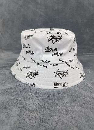Bob Réversible Thuglife / Outlaw – Noir & Blanc – Neuf, brand: Vintage Dressing, condition: New with tags, size: One size, €9.80, €10.99 includes Buyer Protection Pro
