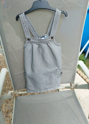 Robe à bretelles, merk: Kitchoun, staat: Heel goed, maat: 9-12 maanden / 74 cm, € 1,00, € 1,75 inclusief Kopersbescherming