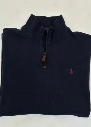 Ralph Lauren - Half Zip - Pull Demi zip col montant logo brodé, marke: Ralph Lauren, zustand: Sehr gut, größe: XXL, 55,00 €, 58,45 € inklusive Vinted-Käuferschutz