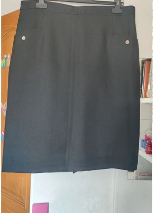 💥🖤 Falda negra Vintage Talla 4XL ó 48, marque: Vintage Dressing, état: Très bon état, taille: 4XL / 48 / 20, 5,00 €, 5,95 € Protection acheteurs incluse