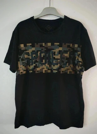 T-shirt noir manches courtes Tex pour homme, taille M., marque: TEX, état: Très bon état, taille: M, 2,00 €, 2,80 € Protection acheteurs incluse