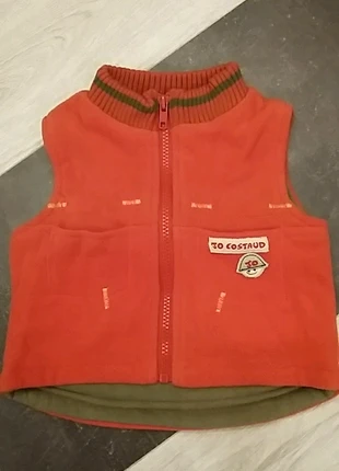 Blouson sans manche polaire , merk: Tissaia, staat: Heel goed, maat: 1-3 maanden / 56 cm, € 1,00, € 1,75 inclusief Kopersbescherming