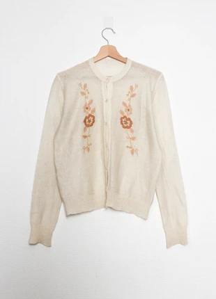 Embroidered cardigan | Gilet vintage à broderies, marque: Vintage, état: Très bon état, taille: S / 36 / 8, 12,00 €, 13,30 € Protection acheteurs (Pro) incluse