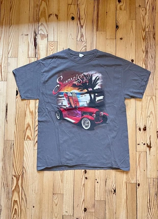 T shirt Vintage sunset surf, marke: Vintage, zustand: Sehr gut, größe: L, 4,00 €, 4,90 € inklusive Vinted-Käuferschutz