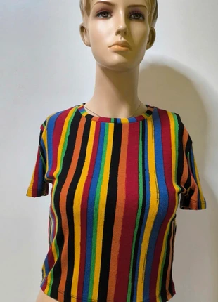 Top multicolor zara, merk: Zara, staat: Heel goed, maat: S / 36 / 8, € 8,00, € 9,10 inclusief Kopersbescherming