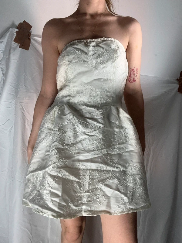 Robe mini blanche YesStyle - photo numéro 8