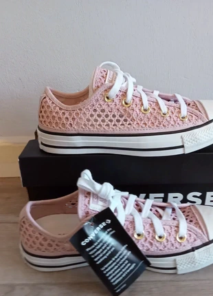 Converse crochet Pink ctas ox , marque: Converse, état: Neuf avec étiquette, taille: 36, 59,00 €, 62,65 € Protection acheteurs incluse
