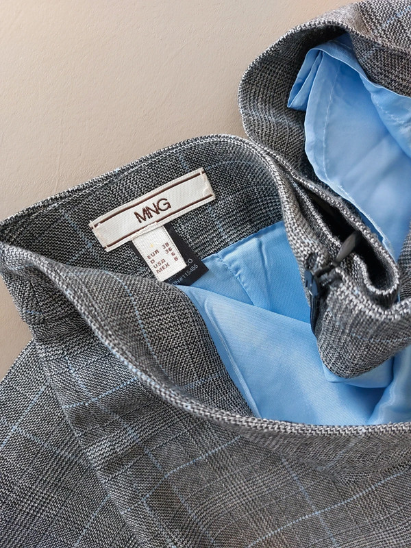 Jupe moulante Mango tissu prince de galles Vinted