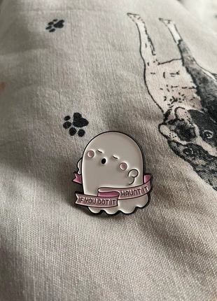 Ghost pin #comedy #spooky #halloween, brand: Ghost, condition: Very good, £2.50, £3.33 includes Buyer Protection Pro