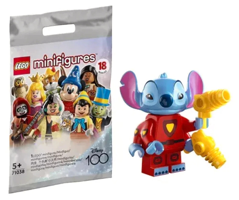 Stitch Lego Minifigures Disney 100 Serie 2