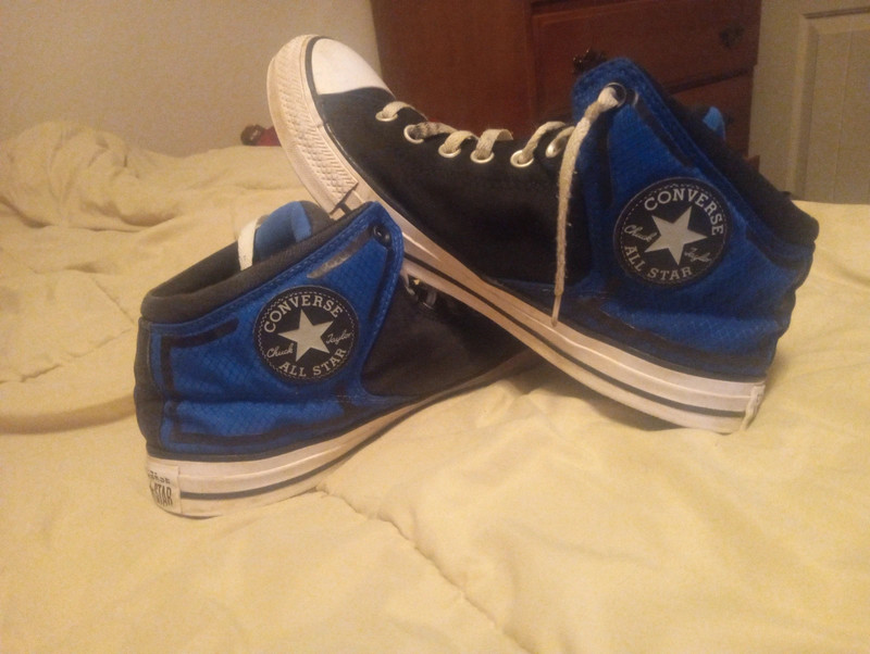 Converse Men's Chuck Taylor All Star High Street game Royal Blue/black size 11.5 1