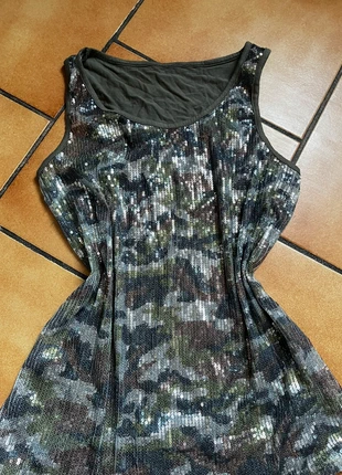 Top a paillettes/ top ibiza y2k motif militaire, brand: y2k, condizioni: Nuovo senza cartellino, taglia: M / IT 42 / EU 38, €8.00, €9.10 include la Protezione acquisti