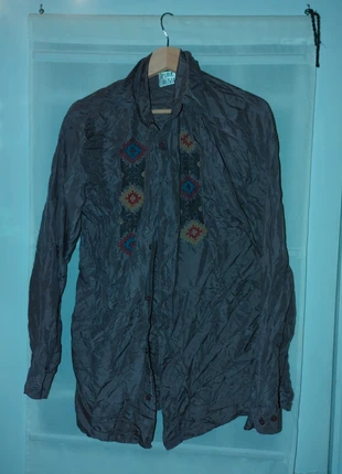 Silk long sleeves shirt, brand: Pure Silk, condition: Very good, size: M, £10.00, £11.20 includes Buyer Protection