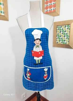 Tablier de cuisine vintage, merk: Hangar Vintage, staat: Nieuw zonder prijskaartje, maat: Universele maat, € 10,00, € 11,20 inclusief Kopersbescherming Pro