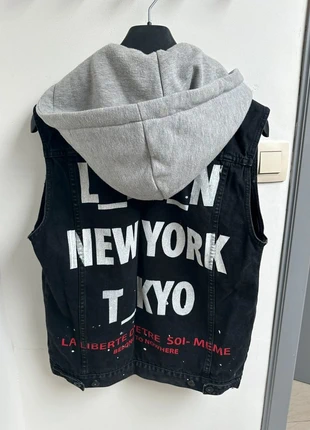 Zara / Gillet a Capuche sans Manches / Noir / Taille M, marca: Zara, estado: Muito bom, tamanho: M, €15.00, €16.45 inclui Proteção do Comprador