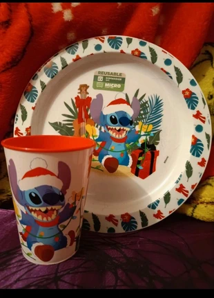 Lot de deux articles Stitch Noël, brand: Stitch, condizioni: Nuovo con cartellino, taglia: Taglia unica, €4.00, €4.90 include la Protezione acquisti