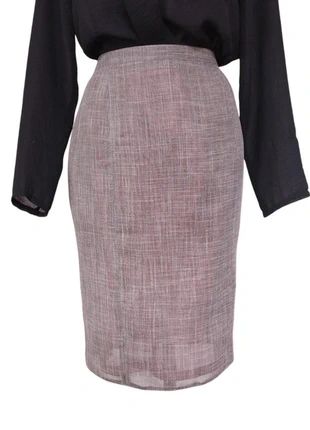 Jupe longueur genou taupe 40, marque: Vintage Dressing, état: Très bon état, taille: L / 40 / 12, 8,00 €, 9,10 € Protection acheteurs (Pro) incluse