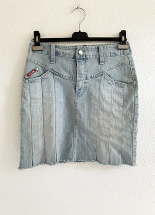 denim rok, marque: y2k, état: Très bon état, taille: L / 40 / 12, 5,00 €, 5,95 € Protection acheteurs incluse