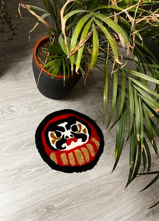👺 Tapis "Daruma" - Original et Unique, marke: Fait Main, zustand: Sehr gut, 40,00 €, 42,70 € inklusive Vinted-Käuferschutz