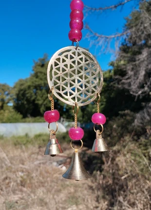 Carillon Doré Fleur De Vie Géométrie Sacrée Capteur de Soleil Zen Spirituel Feng Shui, marke: ZEN, zustand: Sehr gut, 16,90 €, 18,45 € inklusive Vinted-Käuferschutz