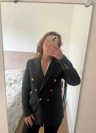 Blazer gris, marca: Boutique Parisienne, estado: Muito bom, tamanho: M / 38 / 10, €18.00, €19.60 inclui Proteção do Comprador