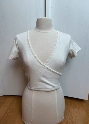 witte omslag top, merk: Primark, staat: Heel goed, maat: S / 36 / 8, € 3,00, € 3,85 inclusief Kopersbescherming