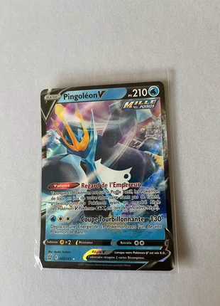 Carte Pokémon Pingoléon V 040/163 Epée Bouclier EB05 Styles de Combat FR, marke: Pokémon, zustand: Neu, 3,00 €, 3,85 € inklusive Vinted-Käuferschutz