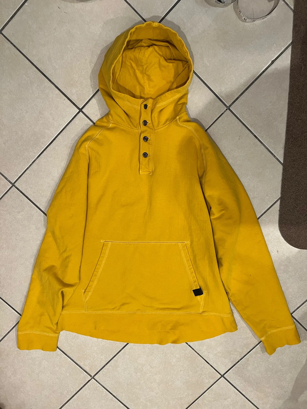 Yellow oversized hoodie XXL 1