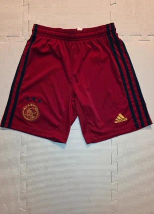 Adidas Ajax Football Shorts – Red – Size 11–12 Years, brand: adidas, condition: Very good, size: 11 years / 146 cm, £8.00, £8.94 includes Buyer Protection