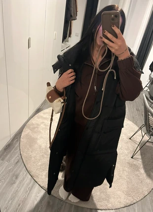 Oversize Weste Winter Herbst schwarz long Zara asos bershka, brand: New Yorker, condizioni: Nuovo senza cartellino, taglia: L / IT 44 / EU 40, €20.00, €21.70 include la Protezione acquisti