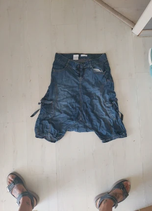 Sarouel jean bermuda Promod t38, brand: Promod, condition: Very good, size: M / 38 / 10, €5.00, €5.95 includes Buyer Protection