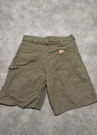 Short Cargo Carhartt Kaki à Poches Logo Cousu Vintage / Taille 42, brand: Carhartt, condizioni: Ottime, taglia: IT 42 | W32, €17.90, €19.50 include la Protezione acquisti Pro