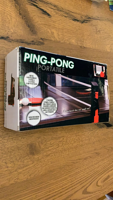 Ping pong portatile  1