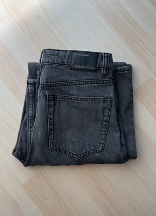 jean large noir, marca: Cache Cache, estado: Nuevo sin etiquetas, tamaño: S / 36 / 8, 14,00 €, 15,40 € Protección al comprador incluida