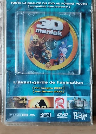 Très rare mini DVD 3D maniak sous emballage, estado: Satisfatório, €18.00, €19.60 inclui Proteção do Comprador
