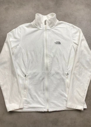 Veste polaire The North Face Tka100 full zip / Blanc / manche longues - M Femme, merk: The North Face, staat: Heel goed, maat: M / 38 / 10, € 25,00, € 26,95 inclusief Kopersbescherming Pro