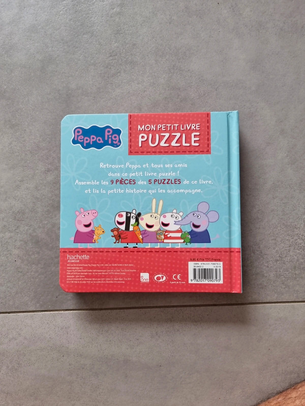3 livres puzzle - Peppa Pig