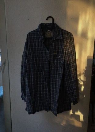 Vintage Blue & Yellow Checked Shirt (Unisex Casual Fit), marque: Vintage, état: Très bon état, taille: M, 10,00 €, 11,20 € Protection acheteurs incluse