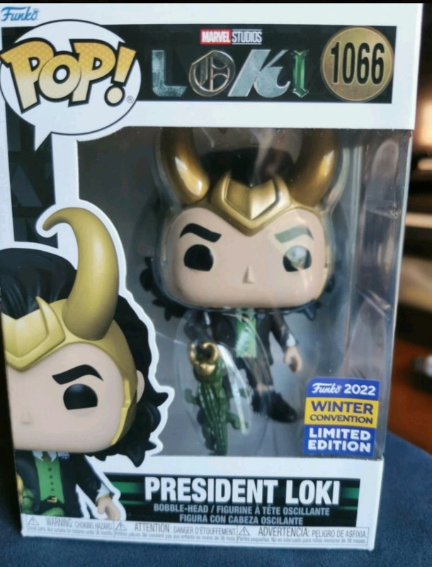 Funko Pop President Loki Winter Convención 2022