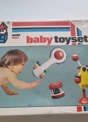 Baby toyset ambi toys speelgoed jaren 60, merk: Set, staat: Heel goed, maat: Universeel, € 20,00, € 21,70 inclusief Kopersbescherming