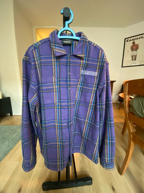 Pleasures purple wool flannel 3