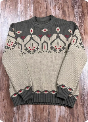 Pull col rond en laine made in france vintage beige | Taille M, marque: Vintage Dressing, état: Très bon état, taille: M, 23,00 €, 24,85 € Protection acheteurs incluse