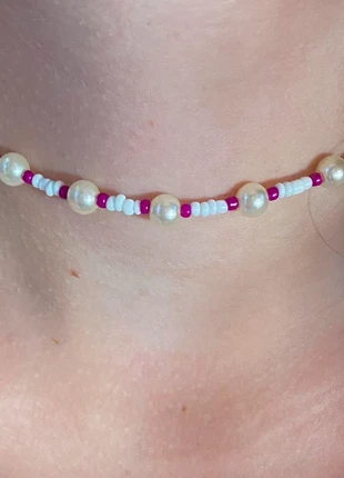 Collier de perles ras de cou , brand: Fait Main, condition: New with tags, €3.00, €3.85 includes Buyer Protection